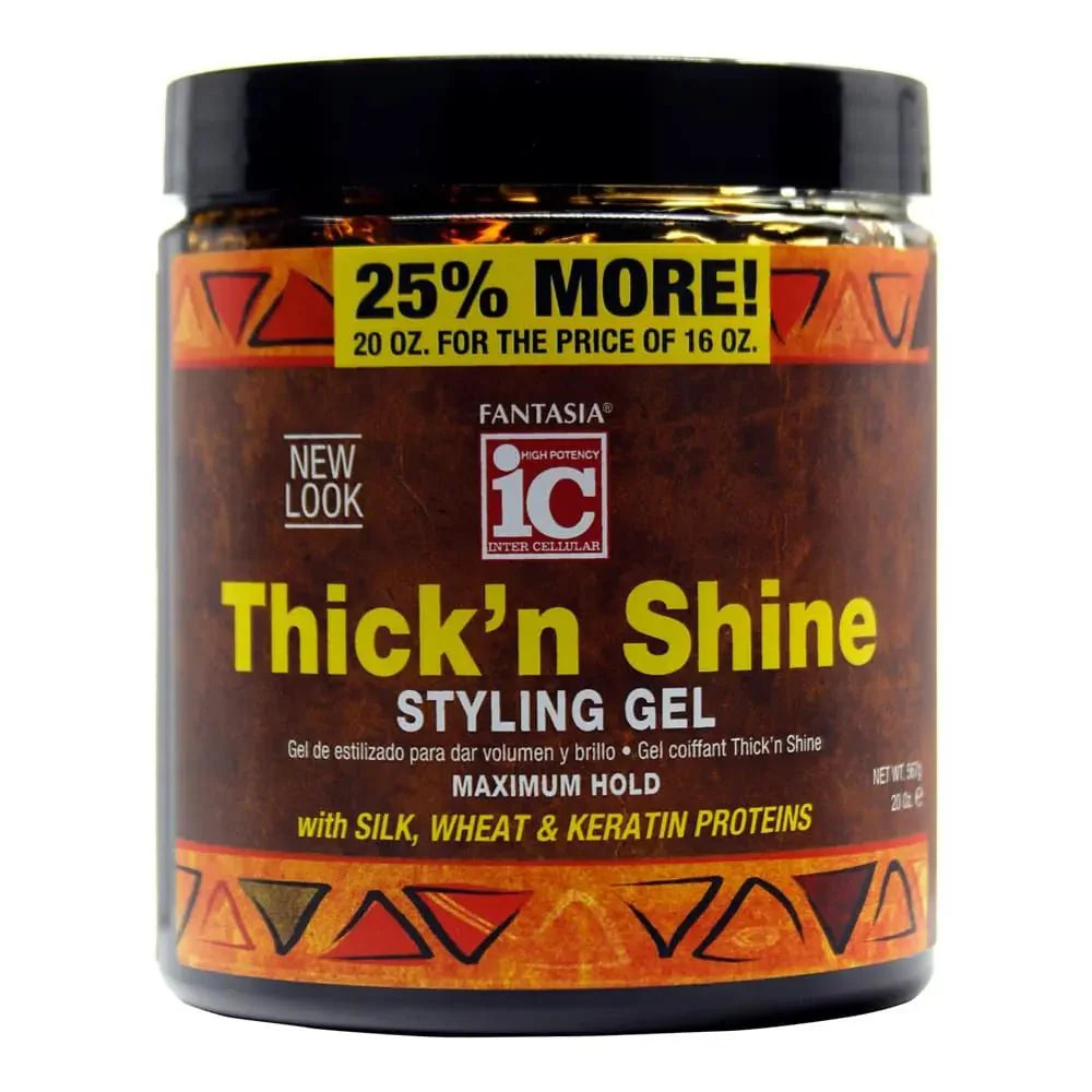 Fantasia IC Thick 'N Shine Styling Gel, 20 oz VIP Extensions