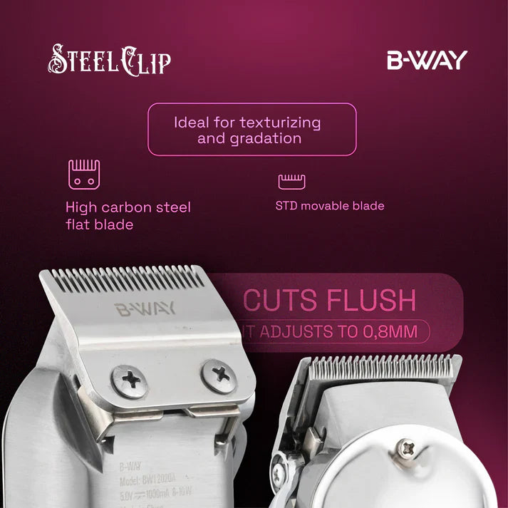 B-Way Steel Clip Clipper RT-Way USA
