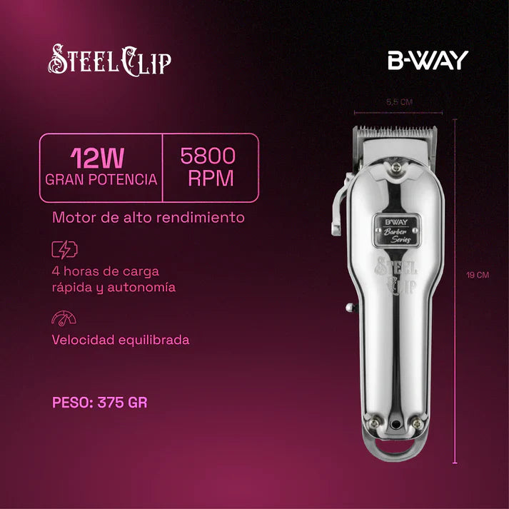 B-Way Steel Clip Clipper RT-Way USA