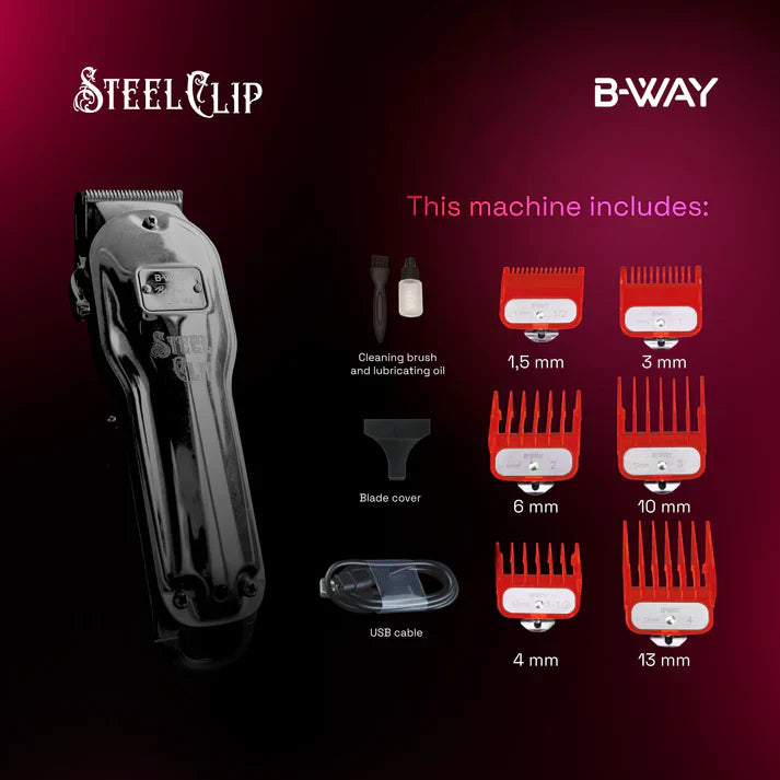 B-Way Steel Clip Clipper RT-Way USA