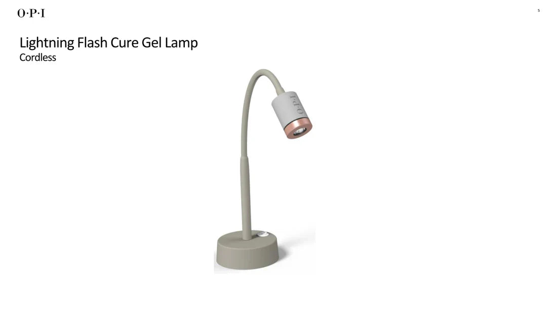 OPI - GELevate - Lightning Flash Cure Gel Lamp #GL905 Queen Nails & Beauty Supplies