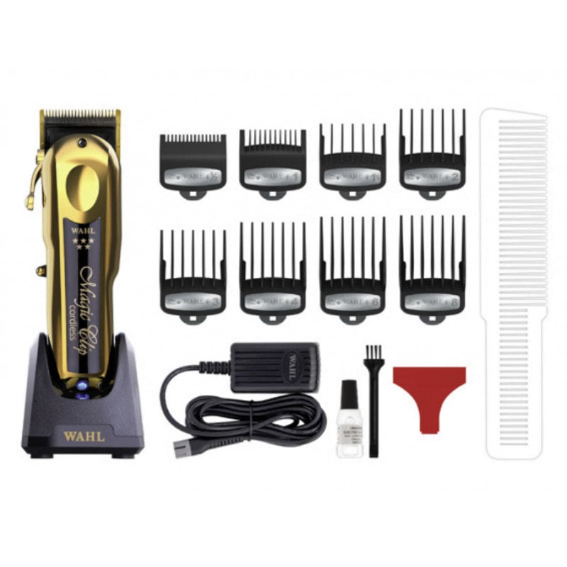 WAHL 5 STAR CORDLESS MAGIC CLIPPER GOLD EDITION (#8148-700) N.O.S. Barber Supply