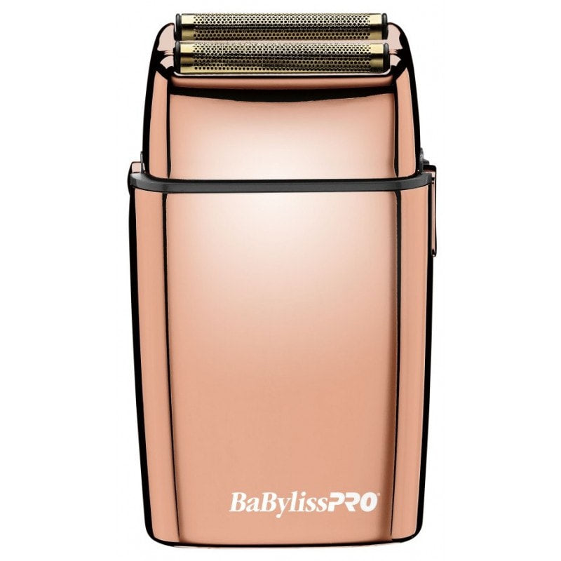 BABYLISSPRO FOILFX DOUBLE-FOIL SHAVER ROSE GOLD (#FXFS2RG) N.O.S. Barber Supply
