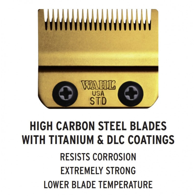 WAHL 5 STAR CORDLESS MAGIC CLIPPER GOLD EDITION (#8148-700) N.O.S. Barber Supply