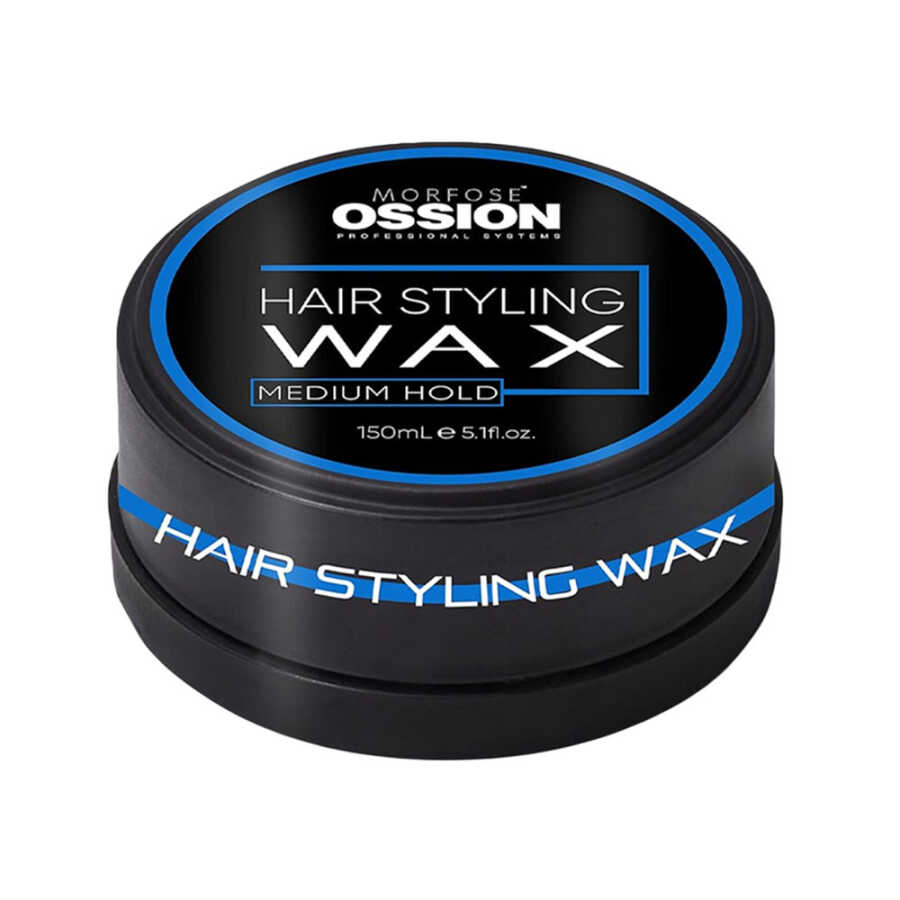 Ossion Premium Barber Wax Medium Hold Styling Gel 150 ml Beauty Care Bag