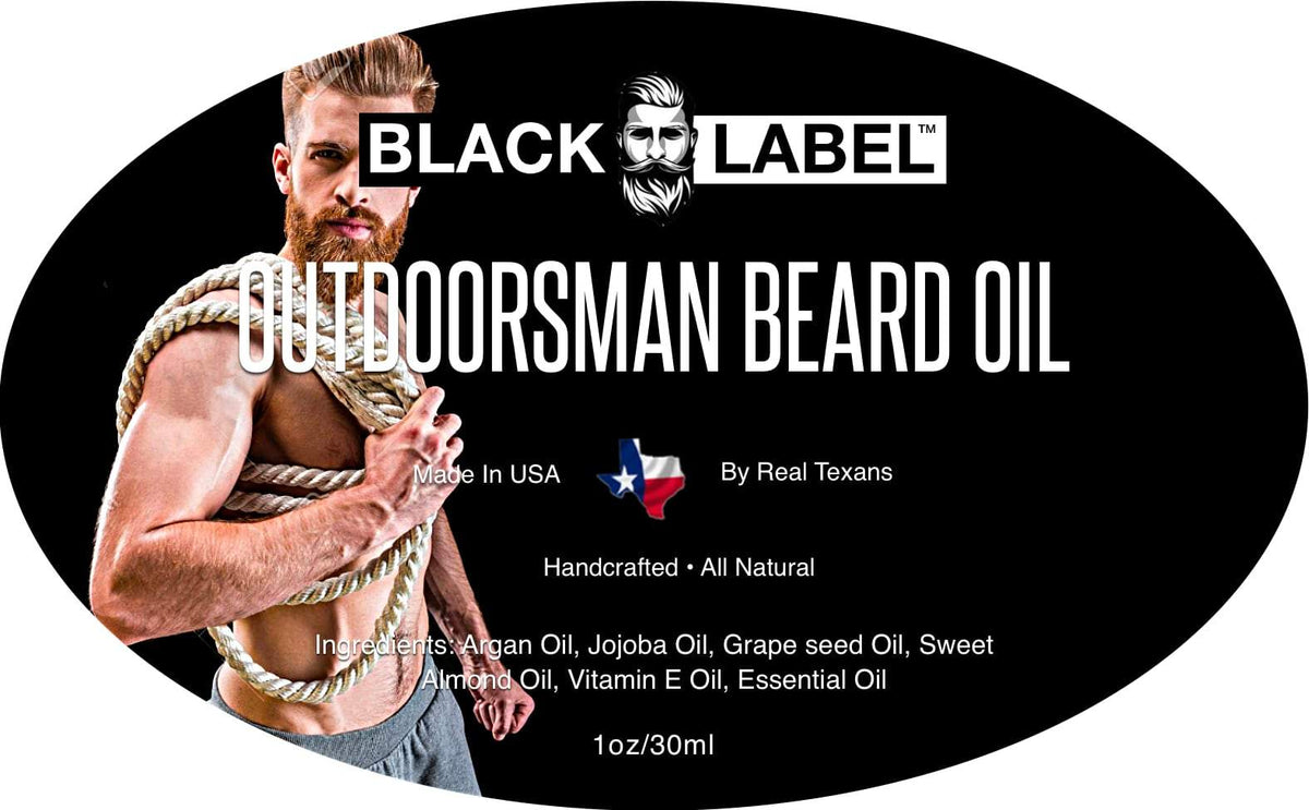 Outdoorsman Beard Oil Blacklabel Beard Company