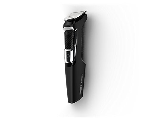 Philips Norelco Multigroom All-in-One Trimmer Series 3000 with 13 pieces - No Blade Oil Needed, MG3750/50 7DAY'S