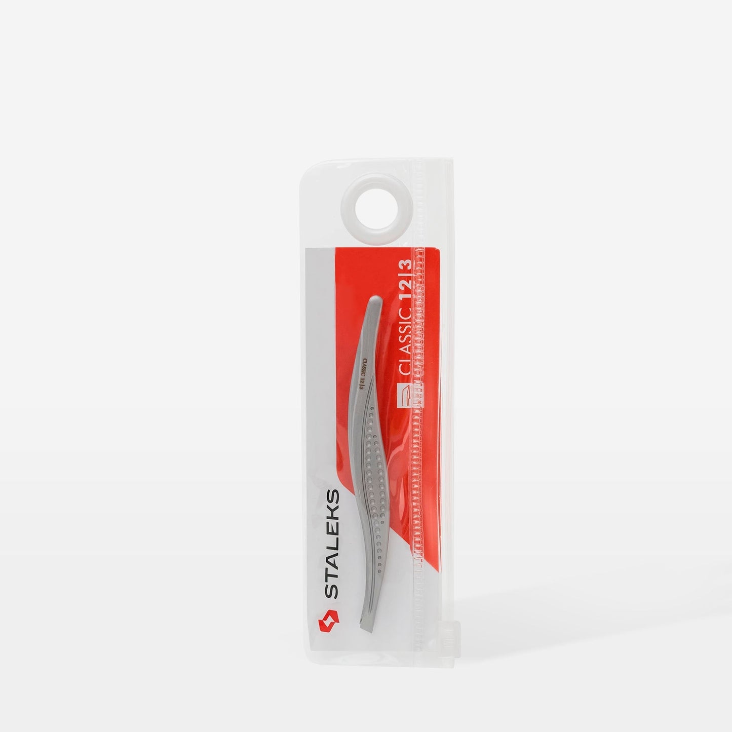 Eyebrow tweezers CLASSIC 12 TYPE 3 (wide beveled) Lunali Nail Supply
