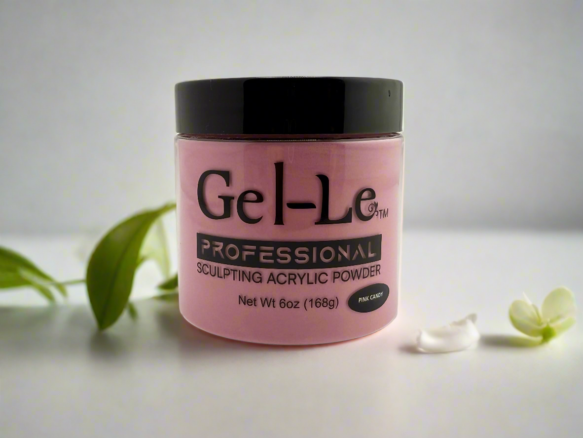 Gel-Le - Acrylic Powder - Pink Candy Queen Nails & Beauty Supplies