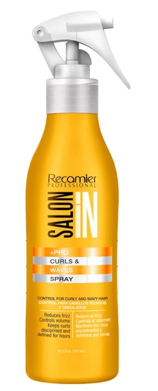 Recamier Professional Salon in Texturizing Frizz Control Curly Hair Spray for Styling Curl Refresher Care Products | Crema para Peinar El cabello Rizado