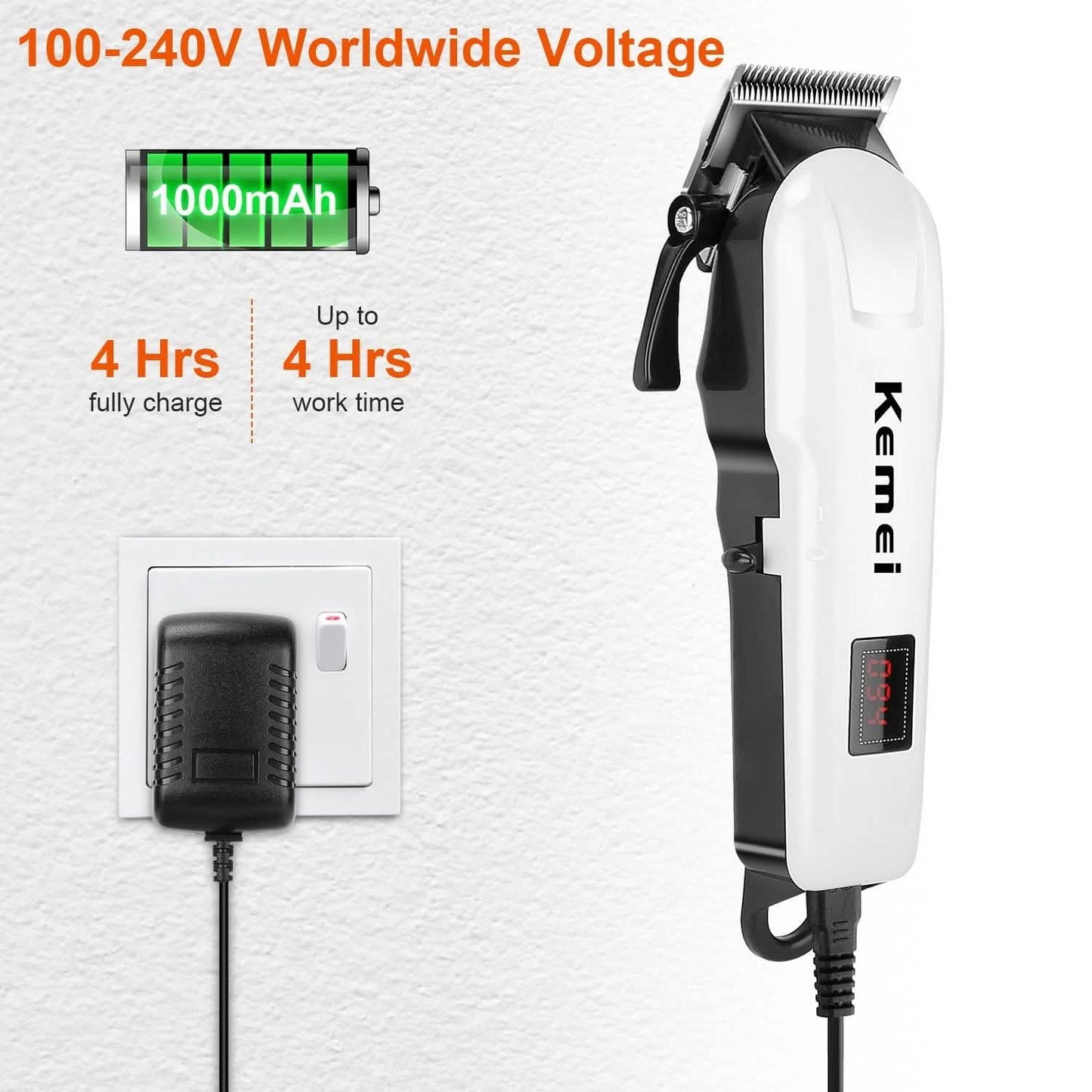 Rechargeable Cordless Hair Clipper DailySale