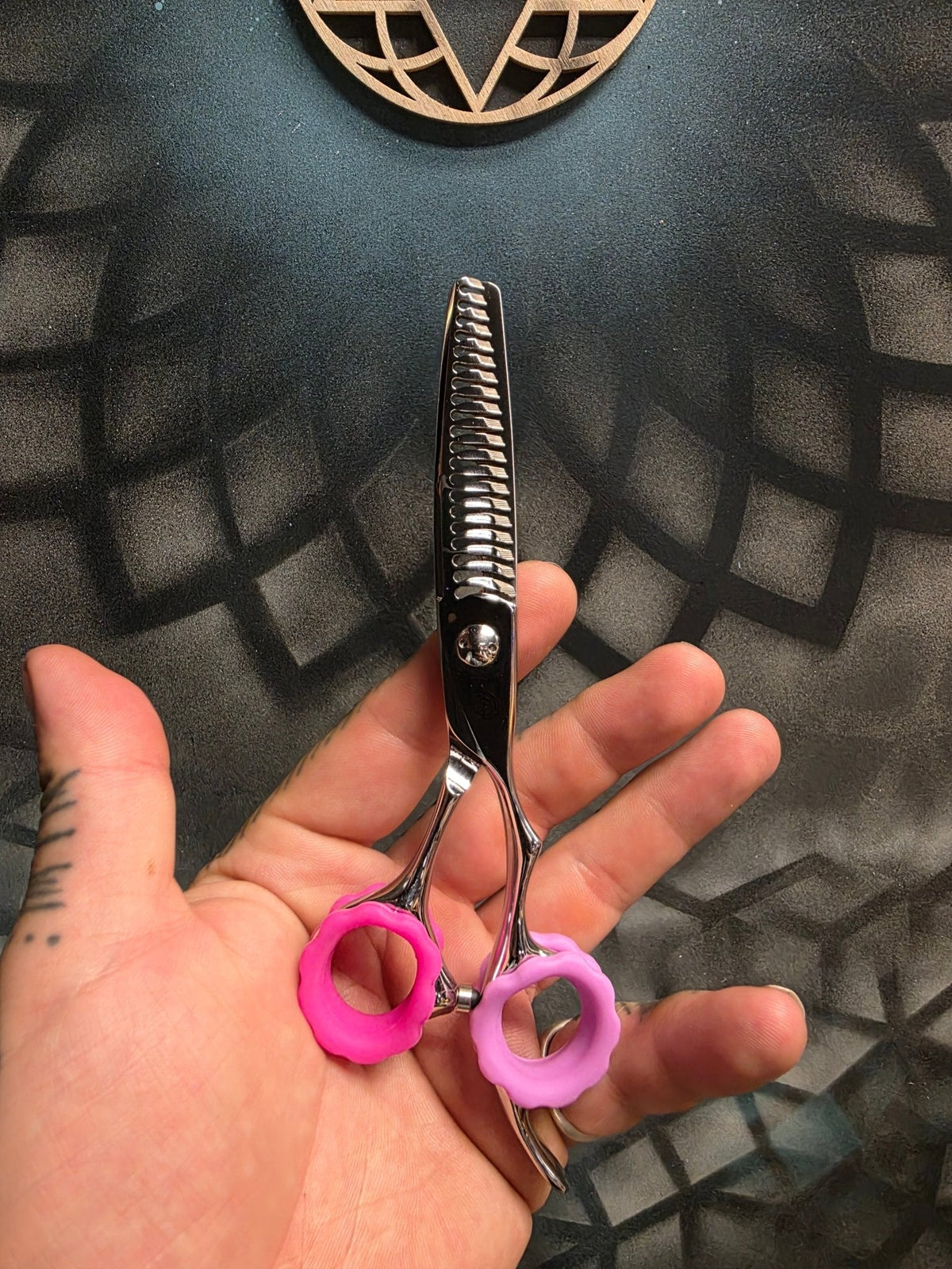 Reiki Shears - Axis Serrated Dual Tooth Blender Reiki Shears