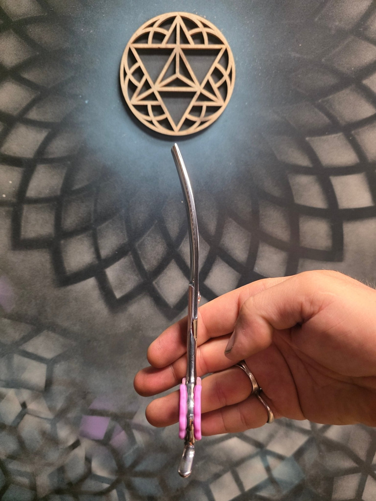 Reiki Shears - Curved Chunker - Money Maker Series Reiki Shears
