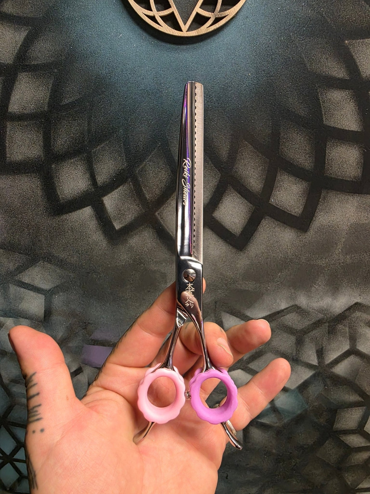 Reiki Shears - Curved Chunker - Money Maker Series Reiki Shears