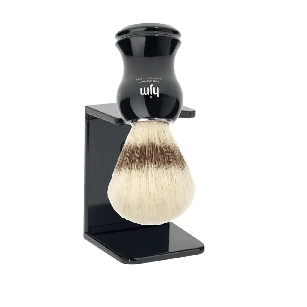 HJM Shaving Brush Stand Black