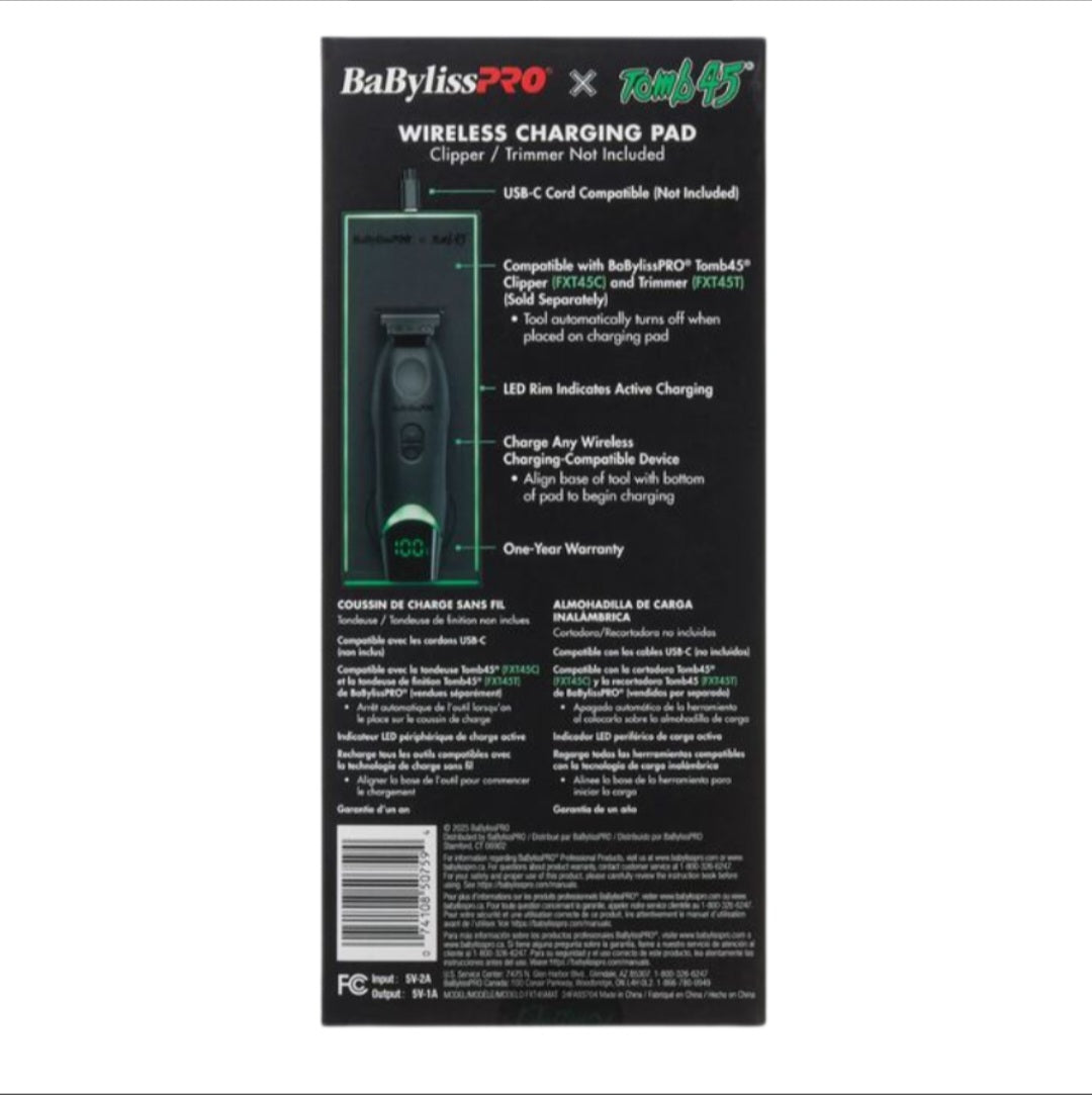 BabyLissPro X Tomb45 Wireless Charging Mat