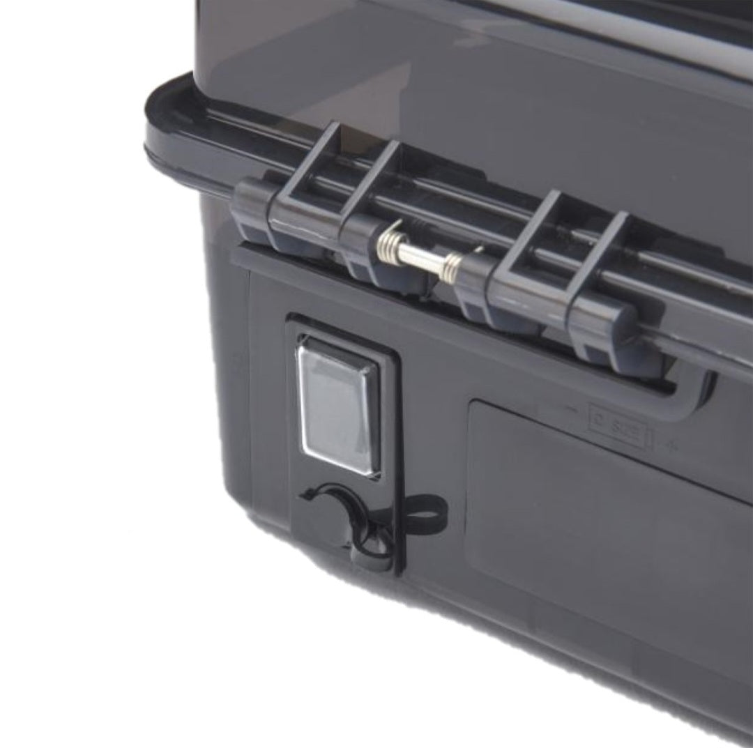 The BaBylissPRO Barber Sonic Disinfectant Box Island mobile supplies