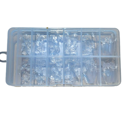 Gel-Le - Clear Toe Tips Soft Gel