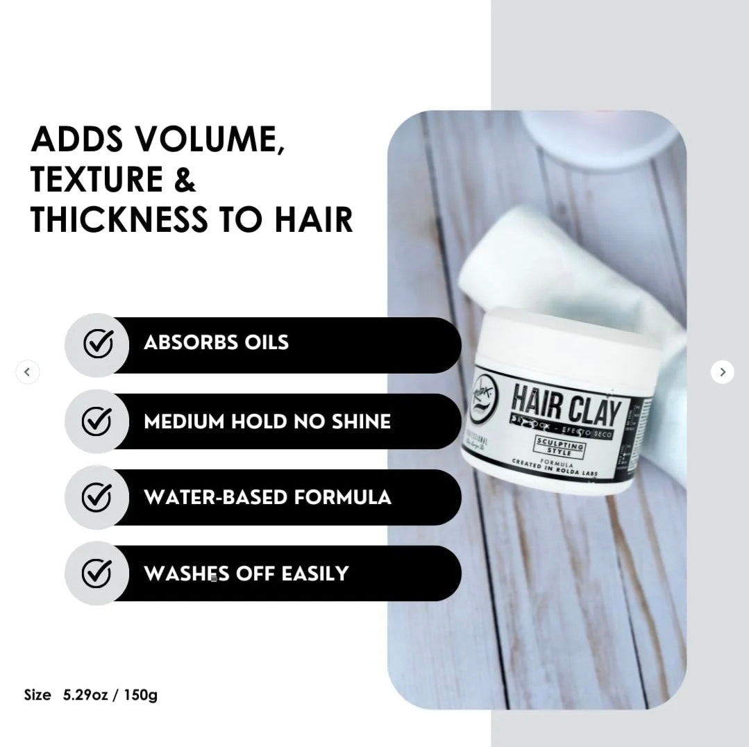 Rolda Hair Clay 5.29 oz. Island mobile supplies