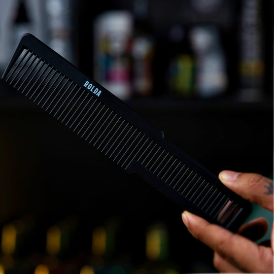 ROLDA BARBER 3PK COMB KIT - BLACK N.O.S. Barber Supply