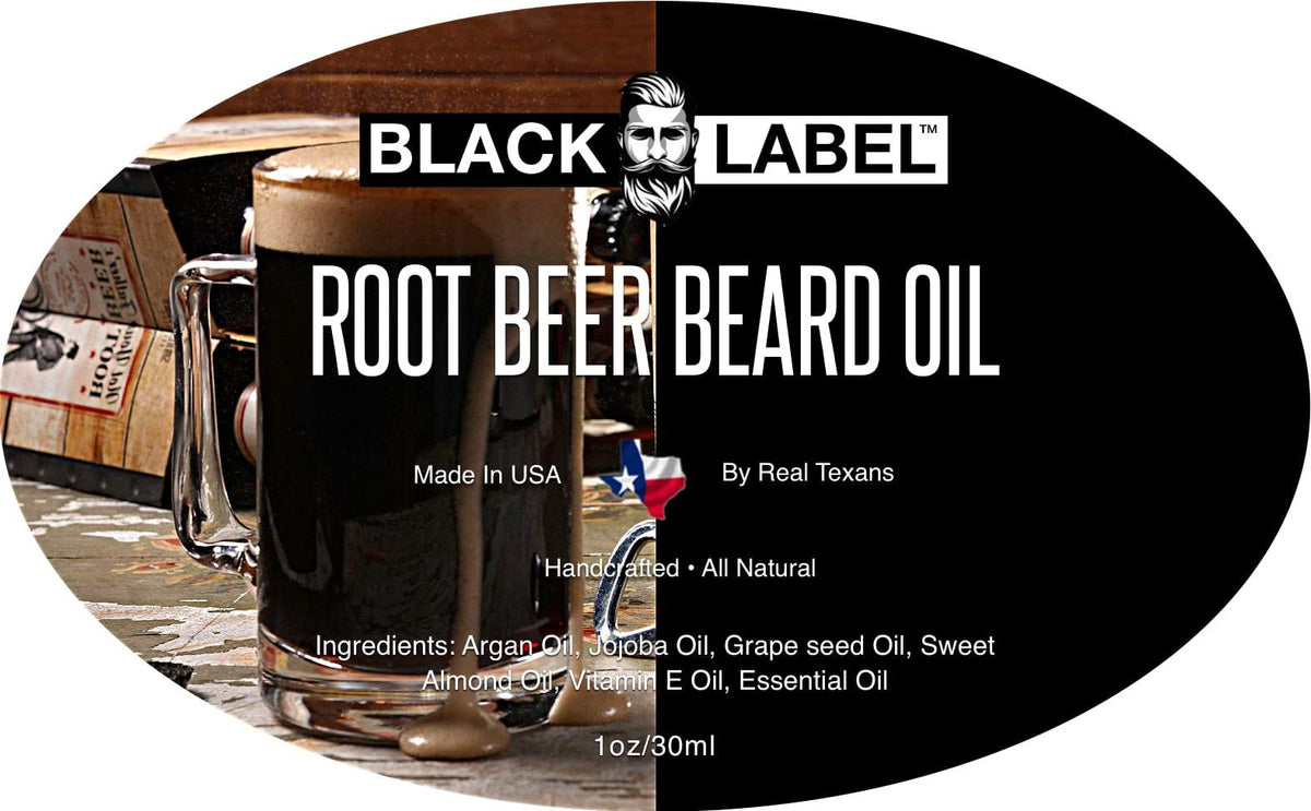 Root Beer Beard Oil Blacklabel Beard Company