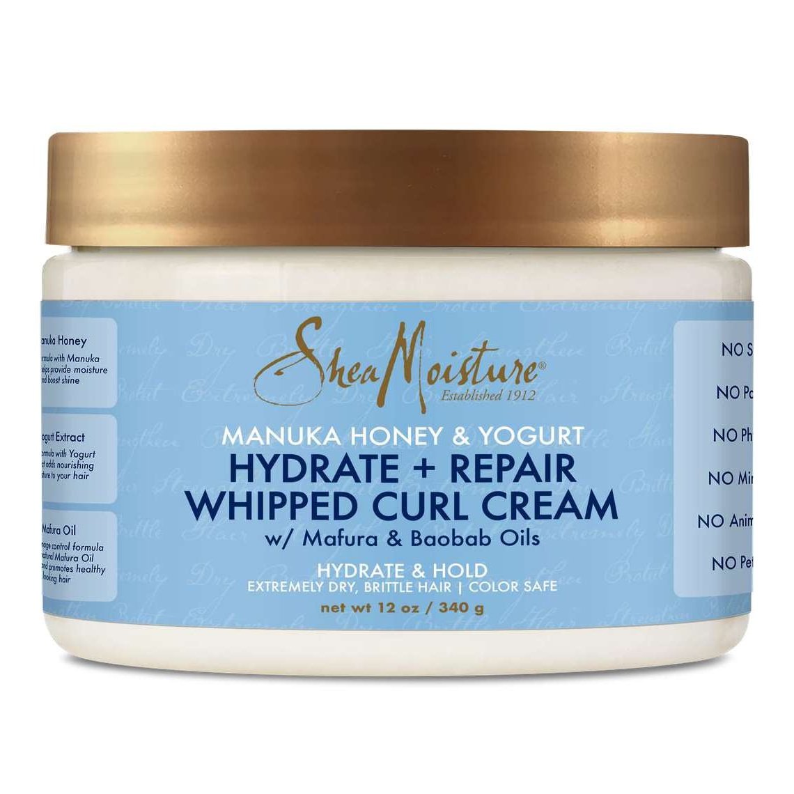 Shea Moisture Manuka Honey Yogurt Hydrate Repair Whipped Curl Cream My Beauty Site Pro