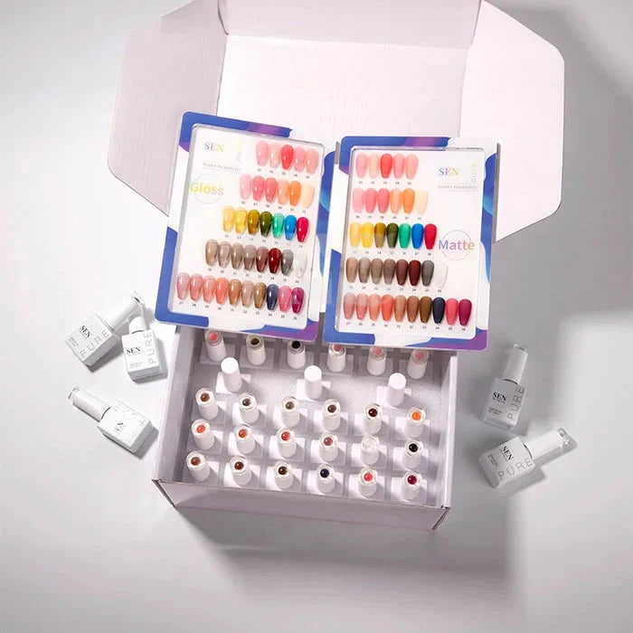SEN PURE Jelly 36 Gel Collection (Free Top-Base-Matte) iNAIL SUPPLY