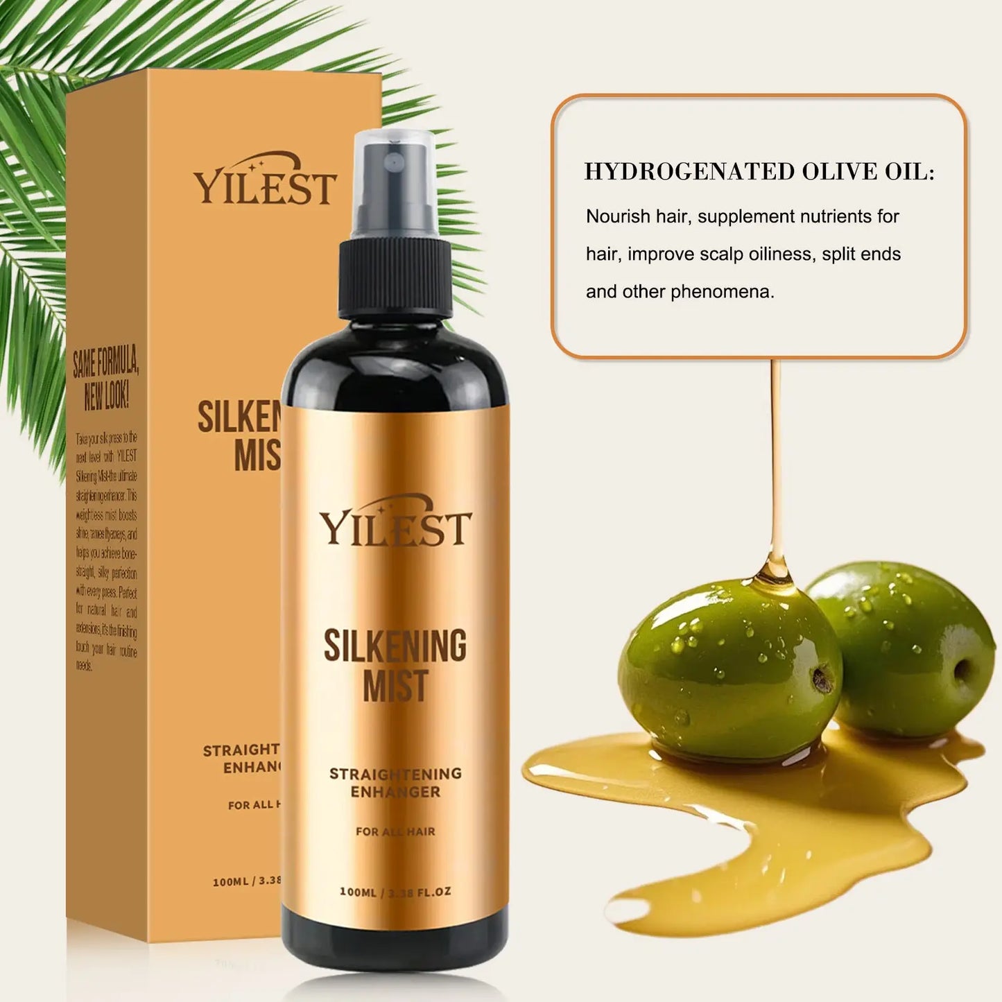 Silkening Mist Hair Spray Oil Control 100ml ARBA Global