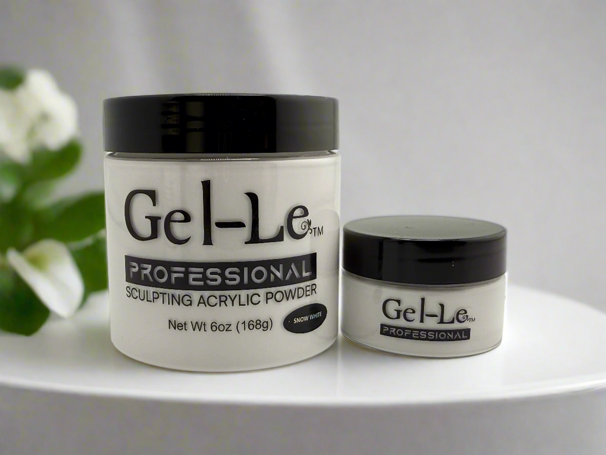 Gel-Le - Acrylic Powder - Snow White Queen Nails & Beauty Supplies