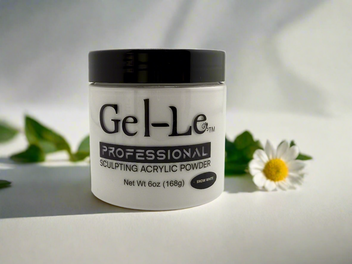 Gel-Le - Acrylic Powder - Snow White Queen Nails & Beauty Supplies