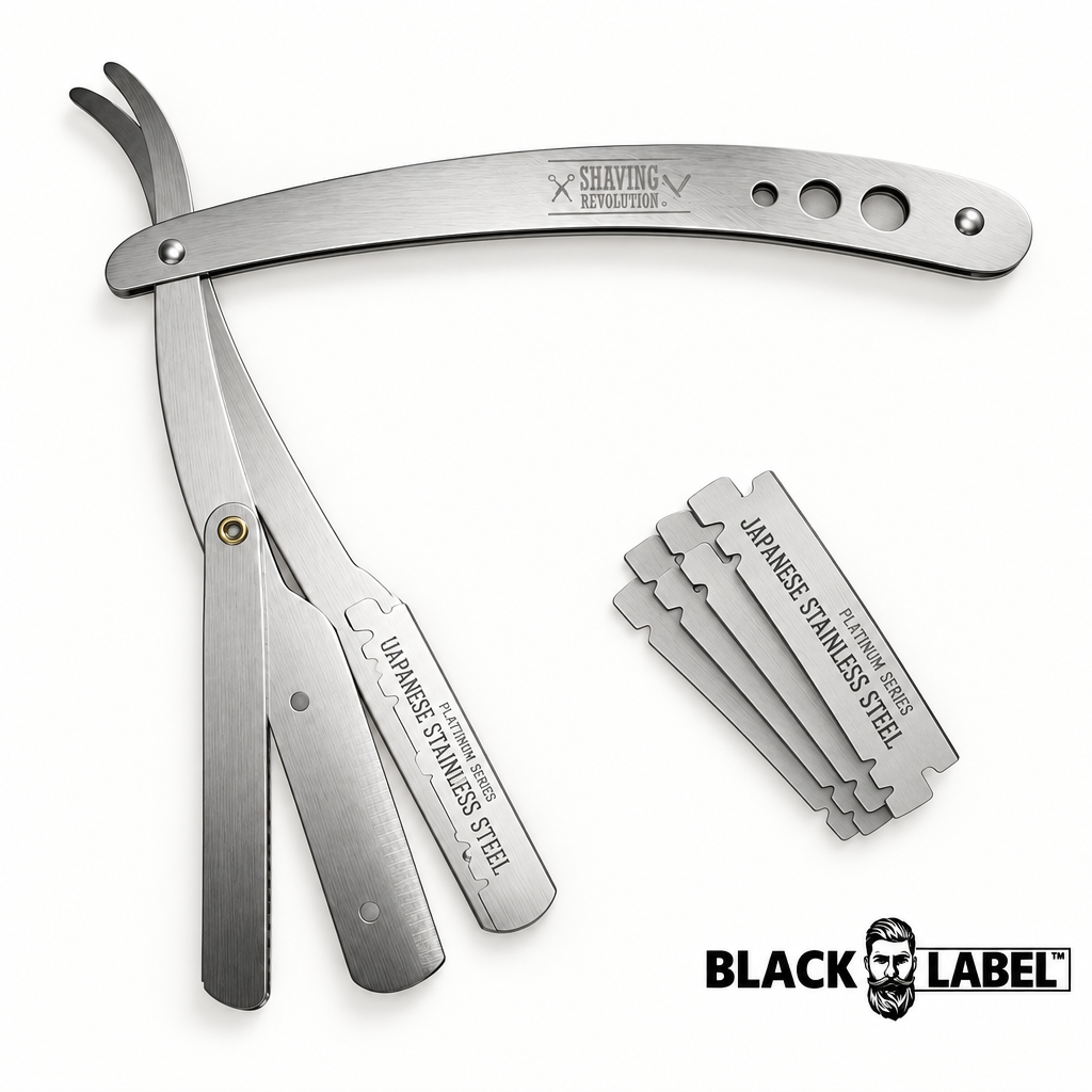 Viking Revolution - Straight Edge Barber Razor Blacklabel Beard Company