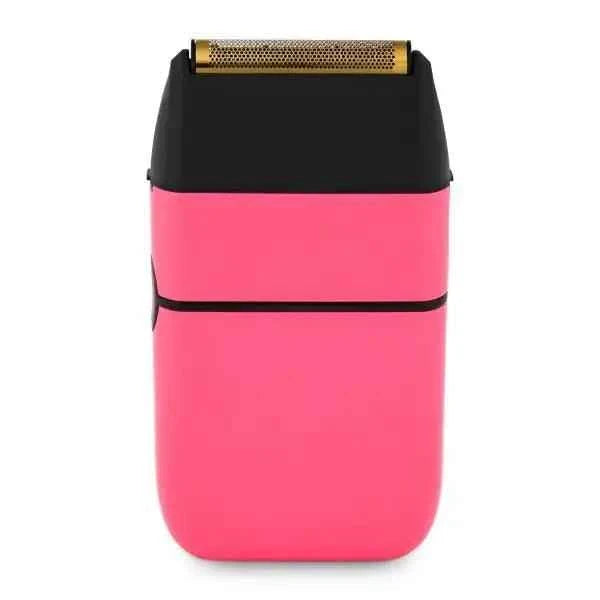 StyleCraft Instinct Metal Double Foil Shaver (SC807) PINK Certified Clippers