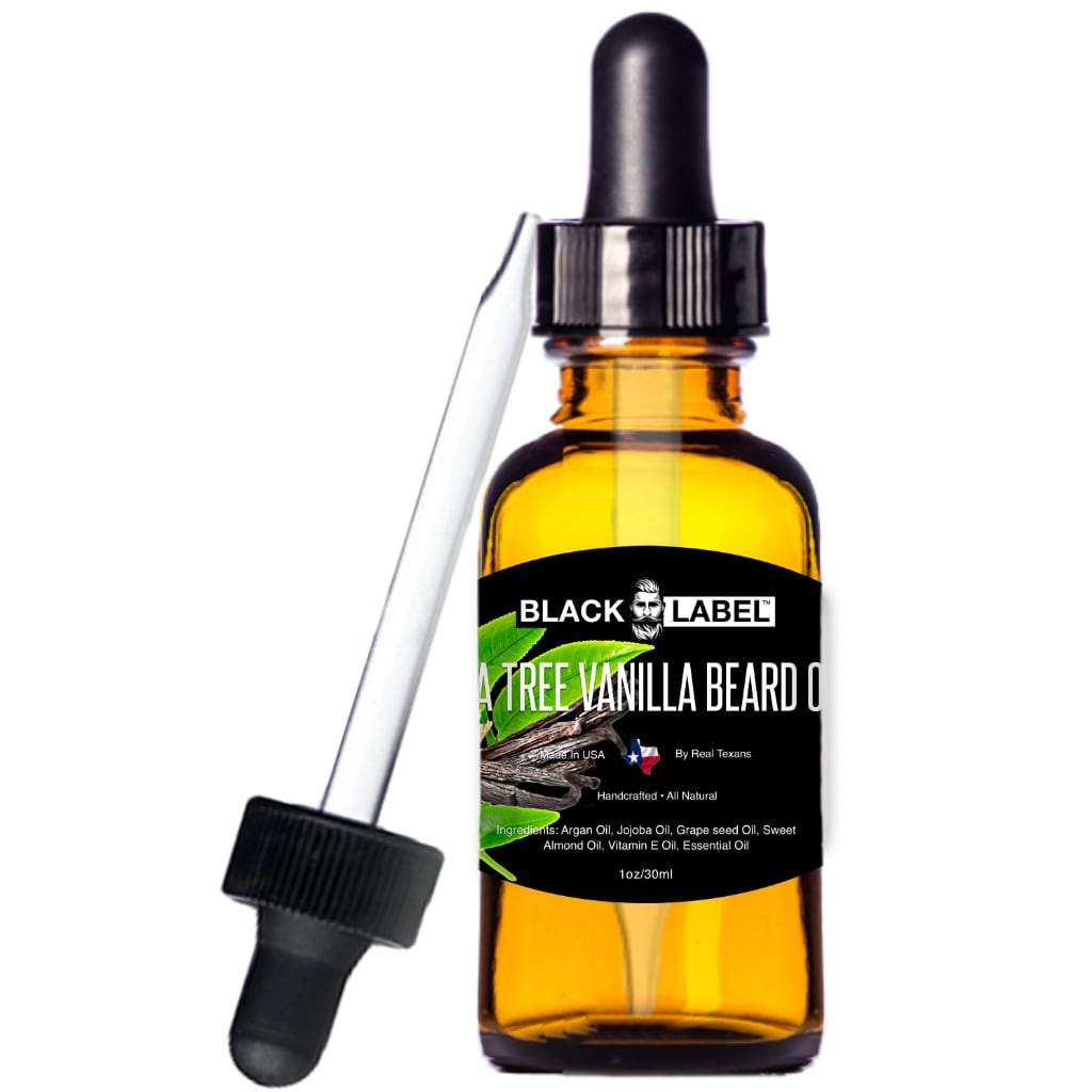 Tea Tree Vanilla Beard Oil Blacklabel Beard Company