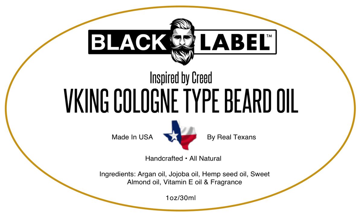 Viking by Creed Cologne Scented Beard Oil Blacklabel Beard Company