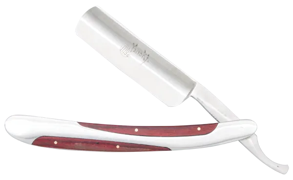 YANAKI PERMANENT BLADE STRAIGHT RAZOR - MAHOGANY (#YK101)