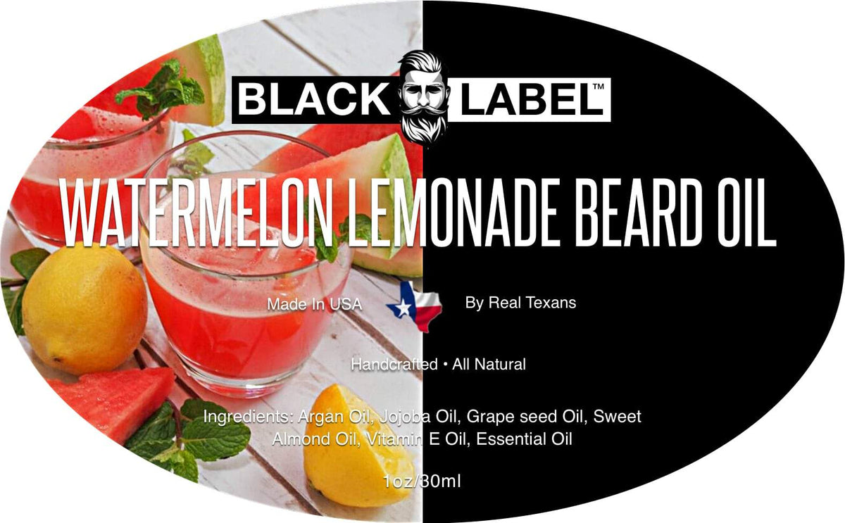 Watermelon Lemonade Beard Oil Blacklabel Beard Company