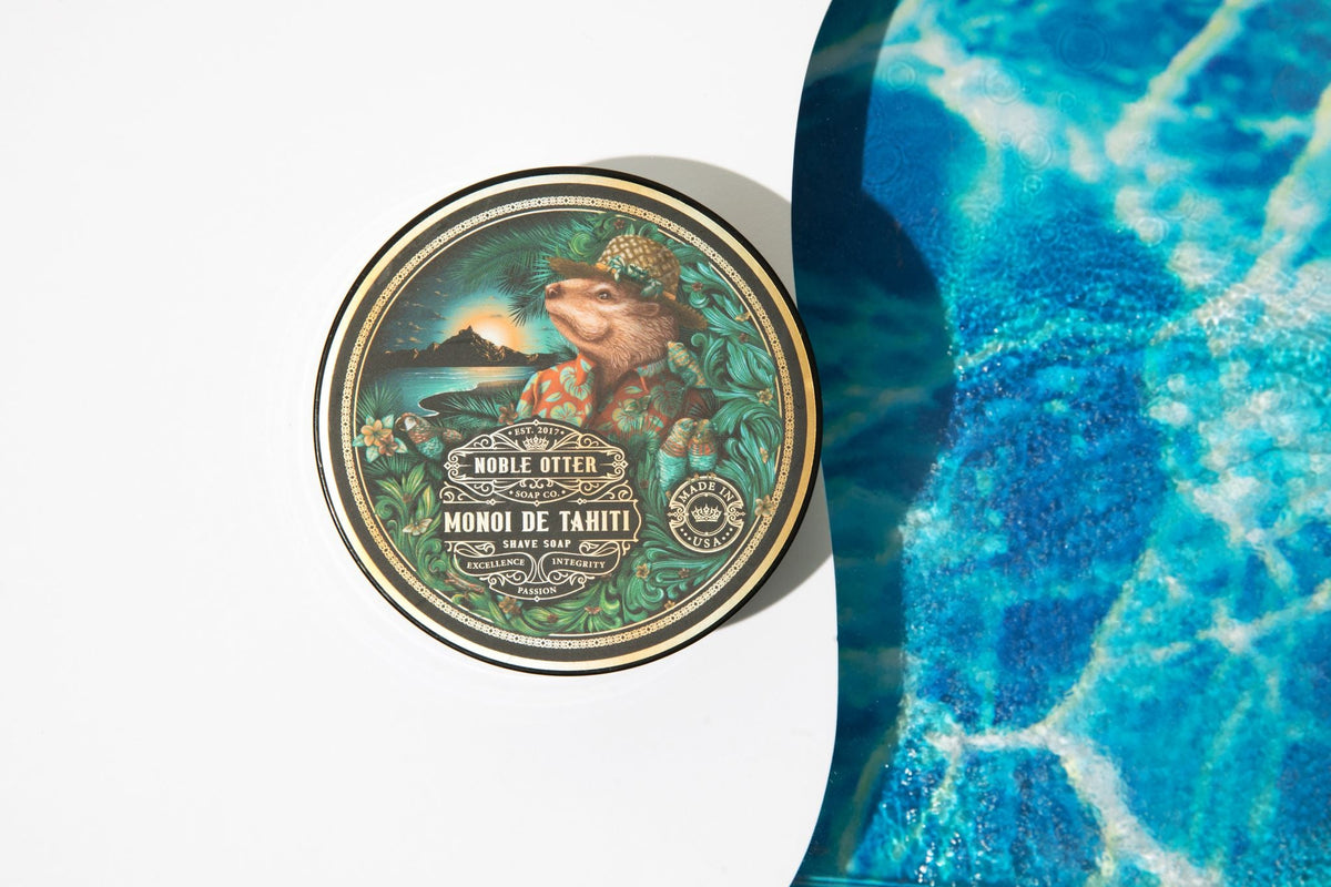 Monoi de Tahiti Shave Soap Noble Otter