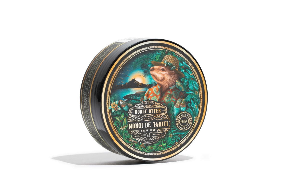 Monoi de Tahiti Shave Soap Noble Otter