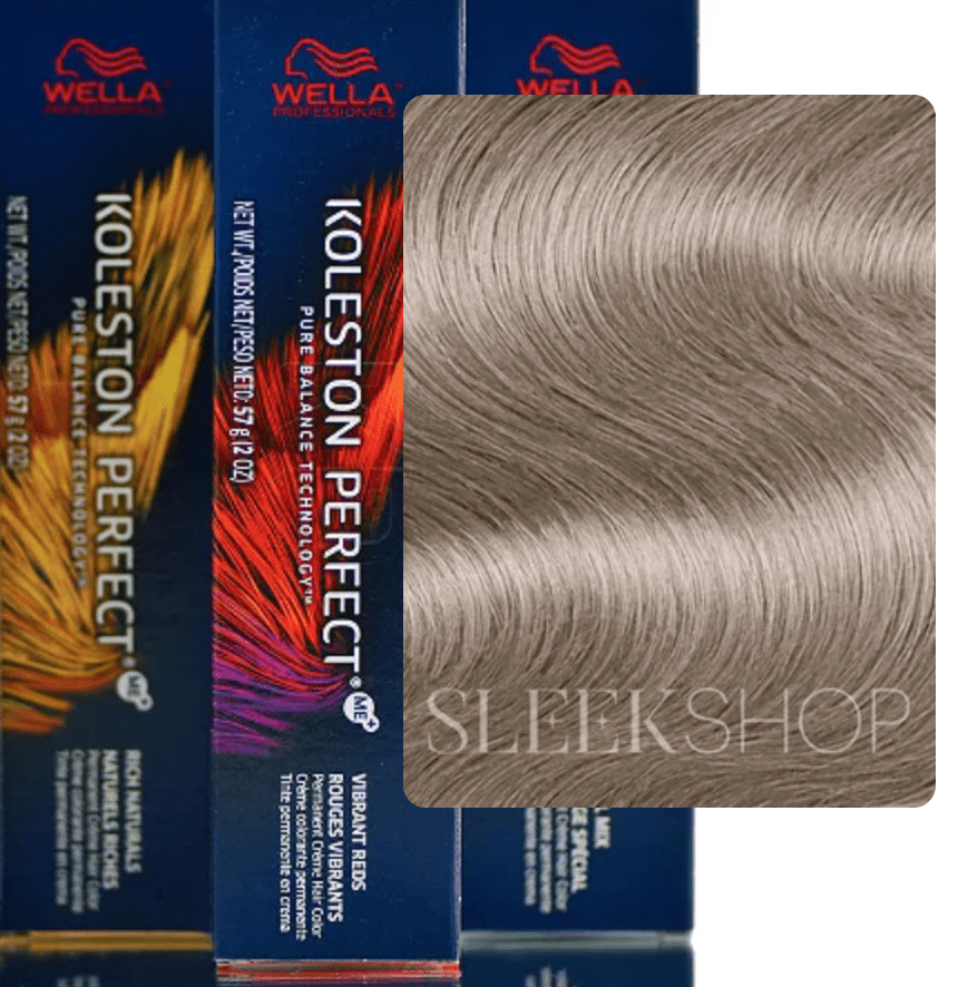 Wella Koleston Perfect Permanent Creme Hair Color 9/8 Soft Pearl Ash VIP Extensions