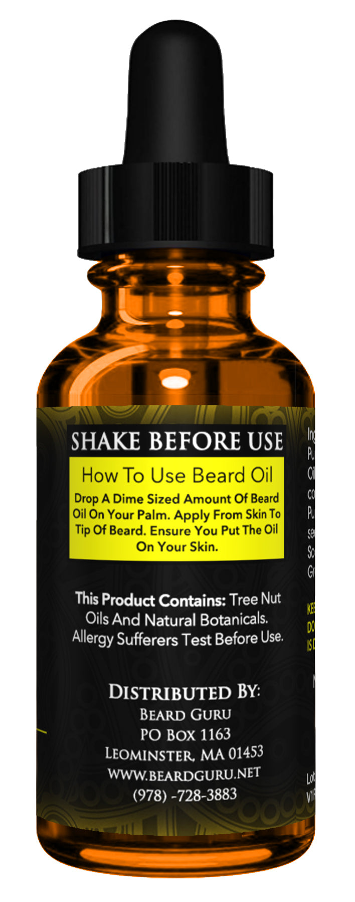 BeardGuru Smooth Whiskey Beard Oil BeardGuru