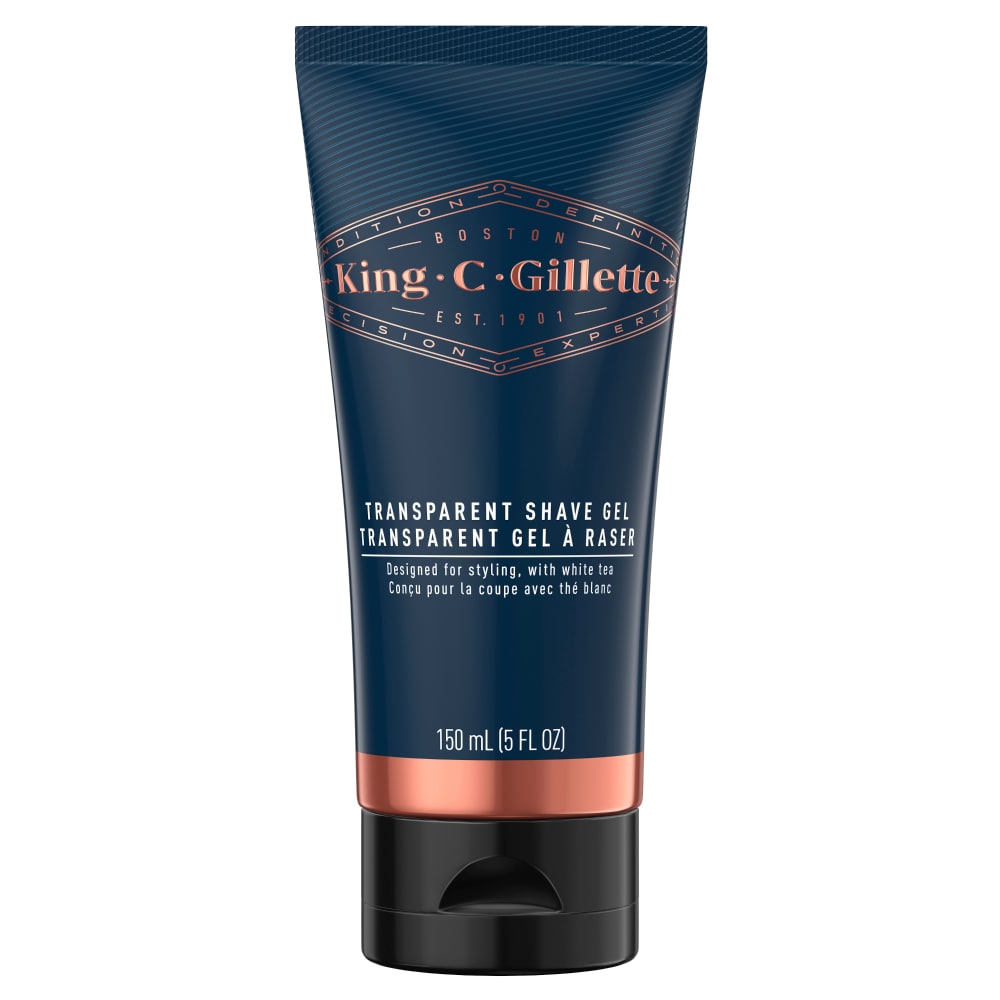 King C. Gillette Transparent Shave Gel 5 oz VIP Extensions