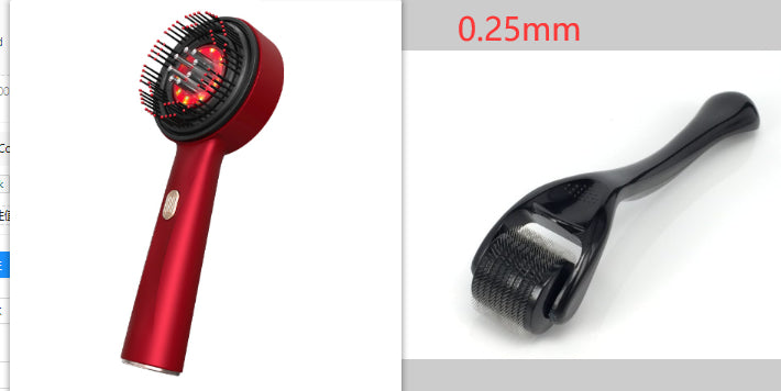 Electric Massage Comb Home Scalp Drain Comb Red Light Anti-slip Hair Care Multi-functional Massage Comb My Store