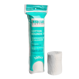 Cotton Rounds Standard - 100ct Lunali Nail Supply