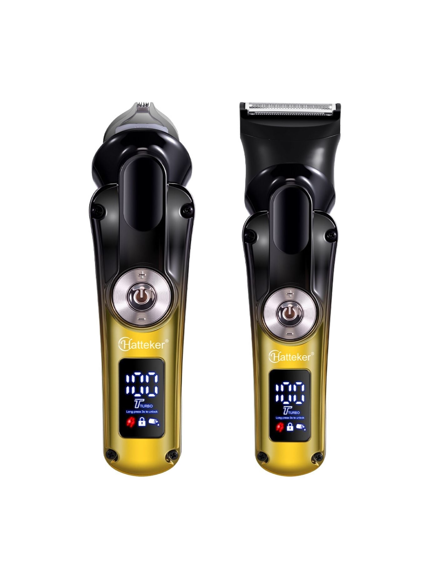 Cordless Hair Clipper with LED Display Unique Oils