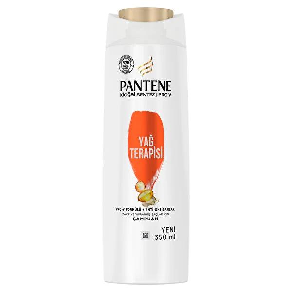 Pantene Pro-V Argan Oil Shampoo for Damaged Hair - 11.83 fl oz, Eco-Friendly Packaging Beauty Care Bag