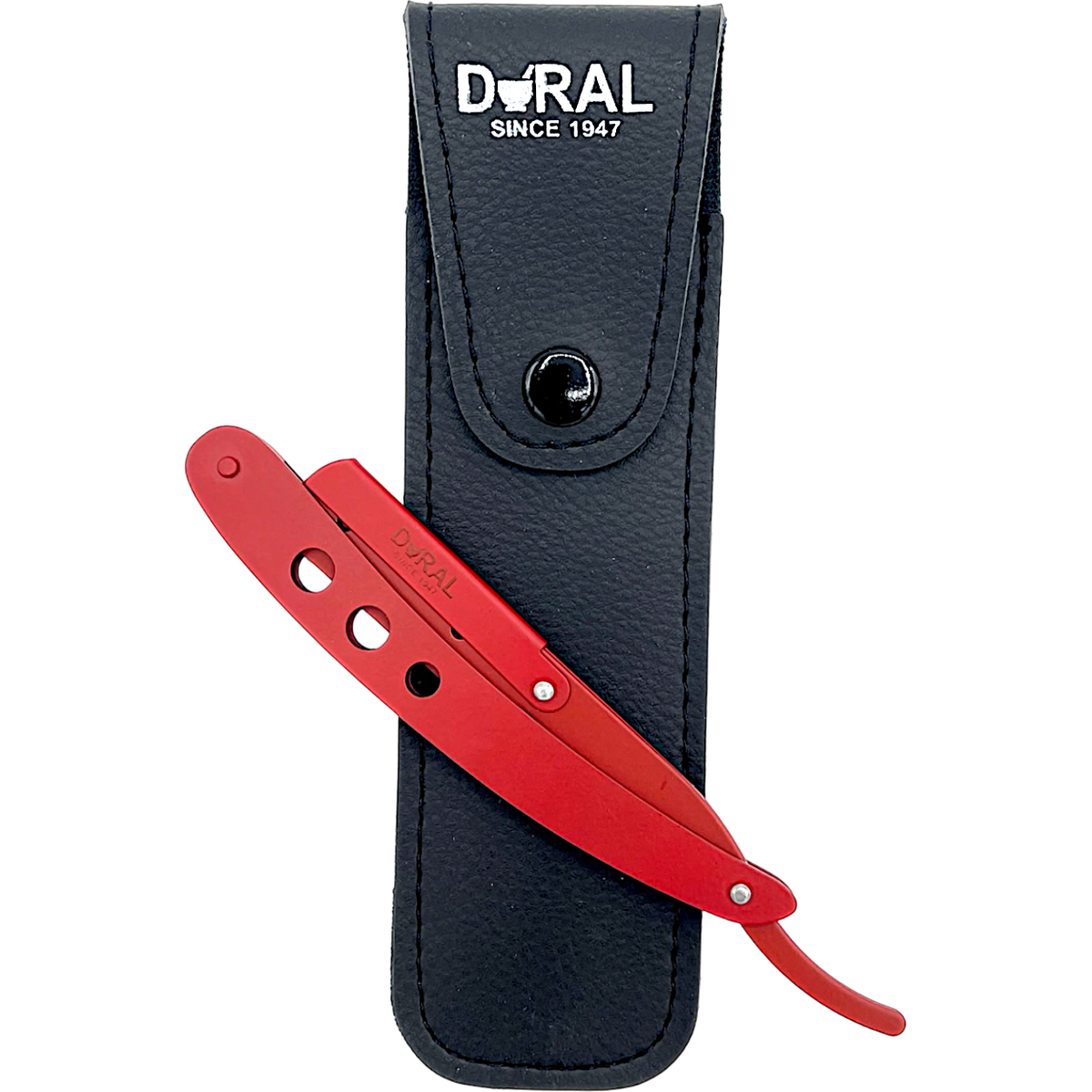 Dural Red Shavette Razor - Model: Harlow SE-063 3oz Pasteur Pharmacy