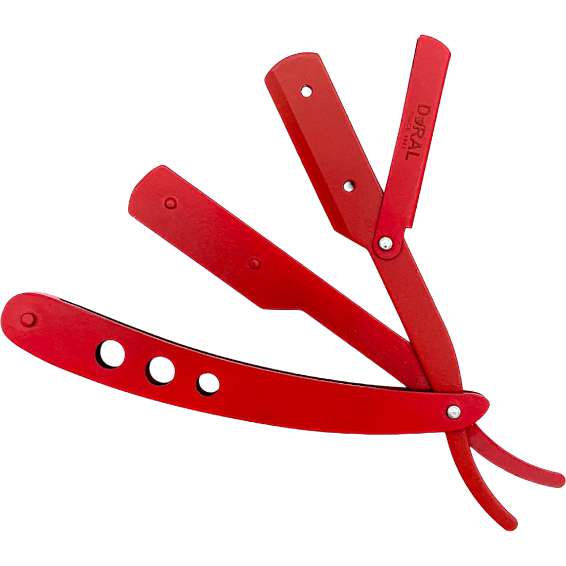 Dural Red Shavette Razor - Model: Harlow SE-063 3oz Pasteur Pharmacy
