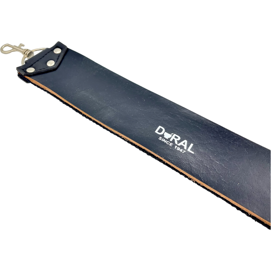 Dural Straight Razor Strop Leather Sharpening Strap 20" Pasteur Pharmacy
