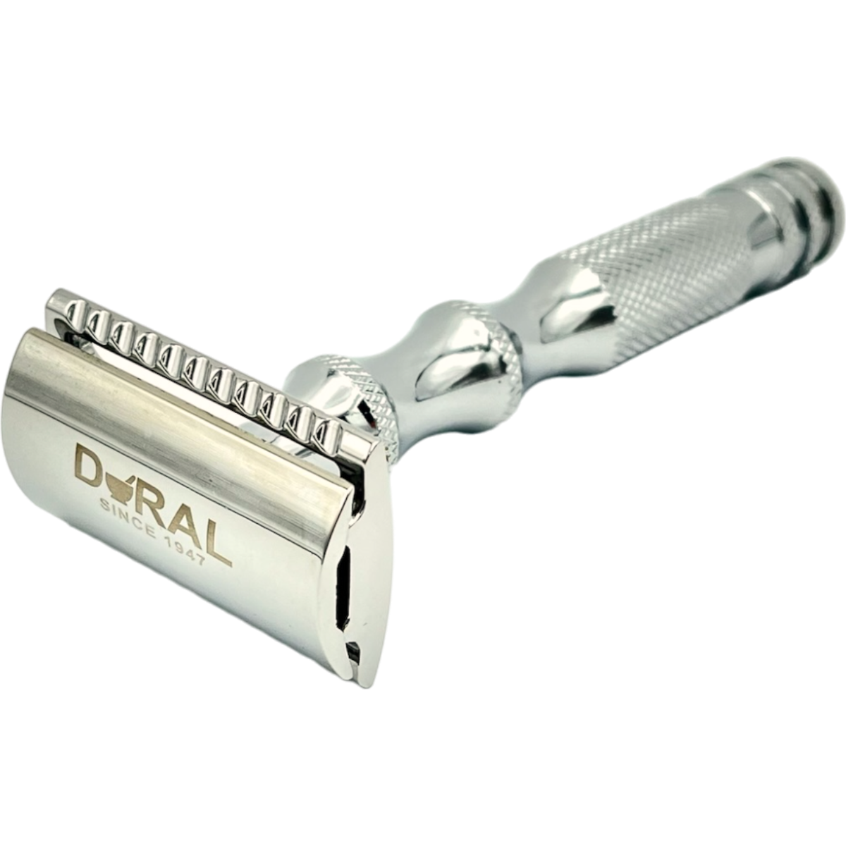 Dural Bronze Stanway Double Edge Safety Razor + Pouch Pasteur Pharmacy