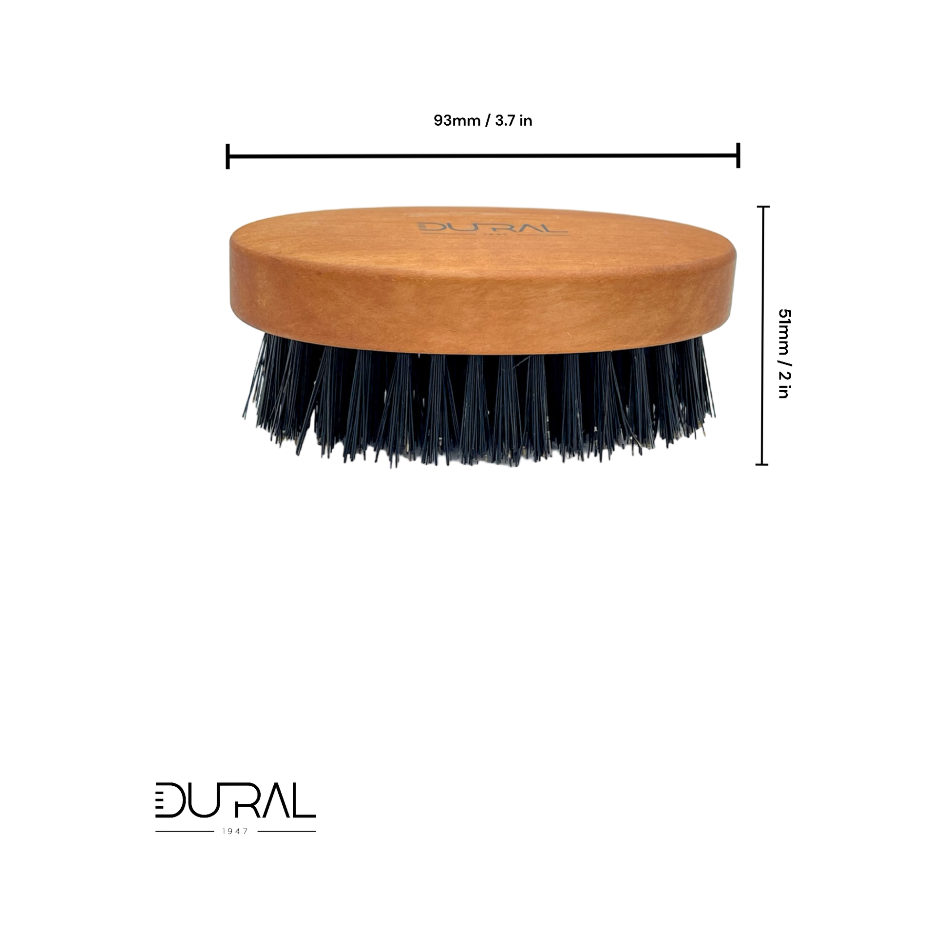 Dural Pear wood beard brush with wild boar bristles Pasteur Pharmacy
